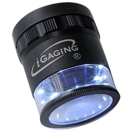 IGAGING 10x Pocket Optical Comparator with #2 Lens - 36-LED10 36-LED10